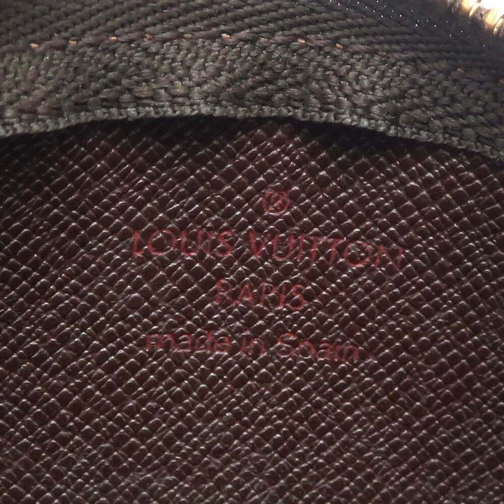 LOUIS VUITTON Brown Damier Pochette Mini Bag - Picture 9 of 9